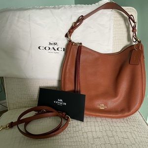 Coach Sutton hobo bag in saddle brown